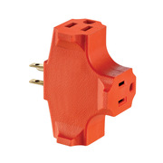 Leviton Outlet Adapter Orng 15A 00694-0OR